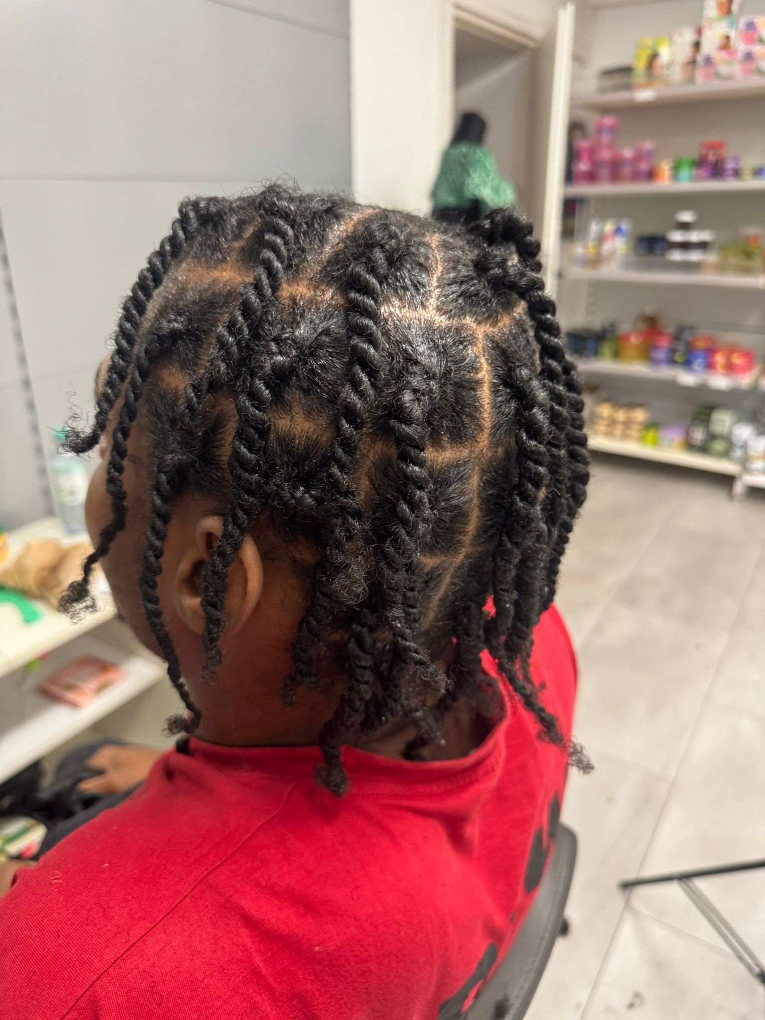 Detailed twist installation